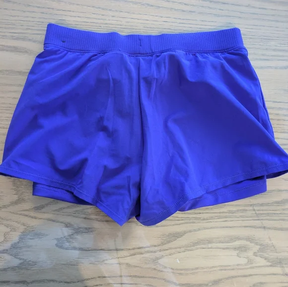 Nike Women's Athletic Royal Blue Shorts - Picture 2 of 3